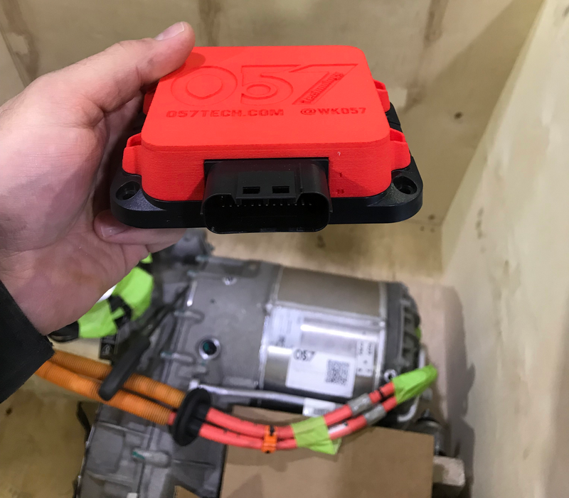 The hardware controller that works with 057 Technology’s motor.